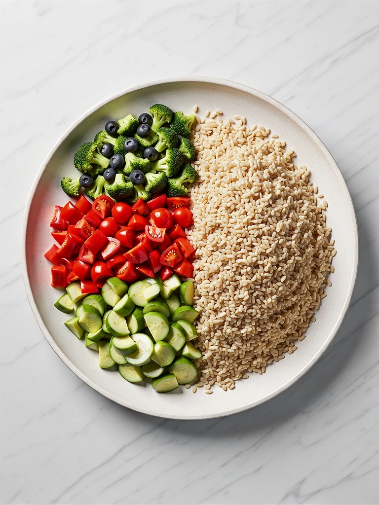 Zdrowe posiłki zgodne z metodologią